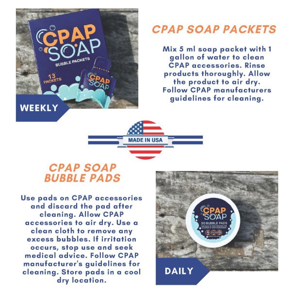 CPAP Soap Instructions